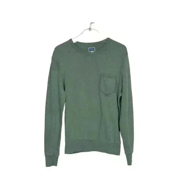 J. Crew Knit Goods Women's Sage Green Sweatshirt SIZE-SMALL - Picture 1 of 5